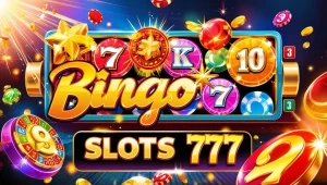 on image text 'BINGO SLOTS 777'