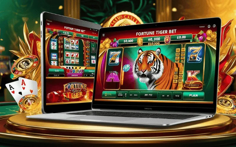 on image text 'FORTUNE TIGER BET'